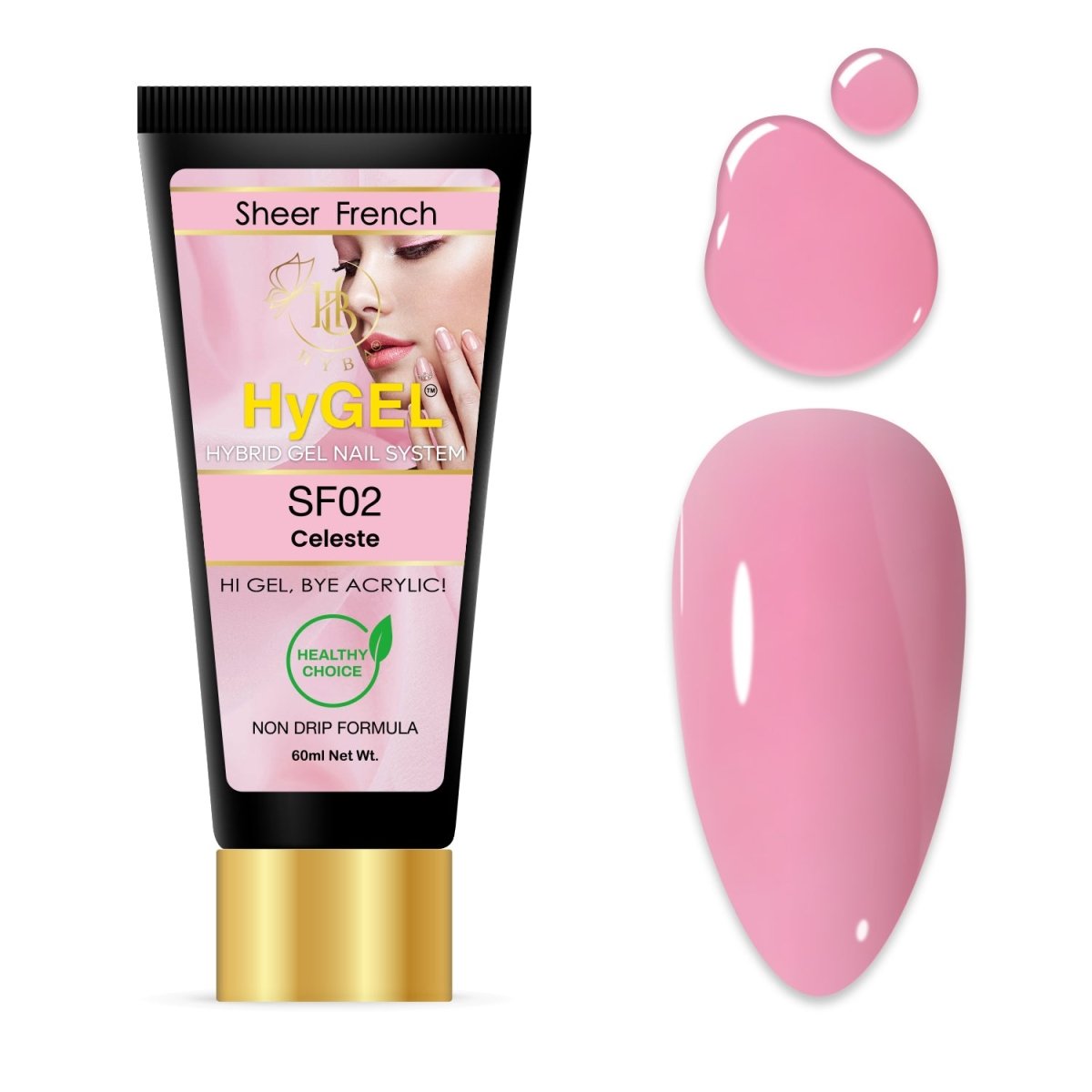10 SHEER FRENCH Collection - SINGLE 60ml Listing - HYBA BEAUTY