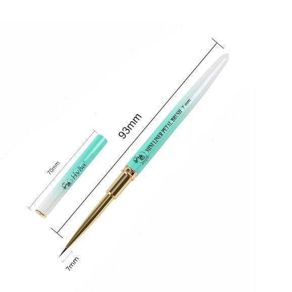 13 MINI LINER PETAL Brush / 7mm - HYBA BEAUTY