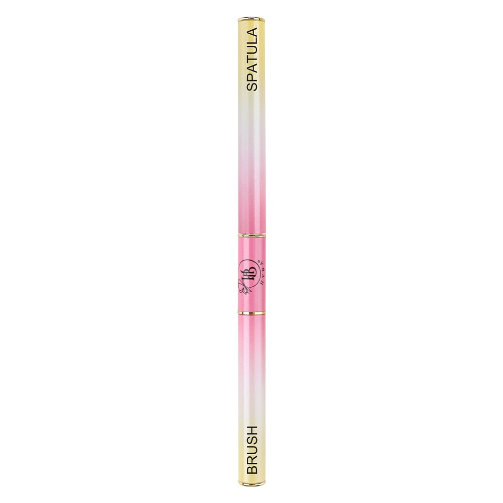 15 - A HYBRID Gel Dual Brush + Spatula - HYBA BEAUTY