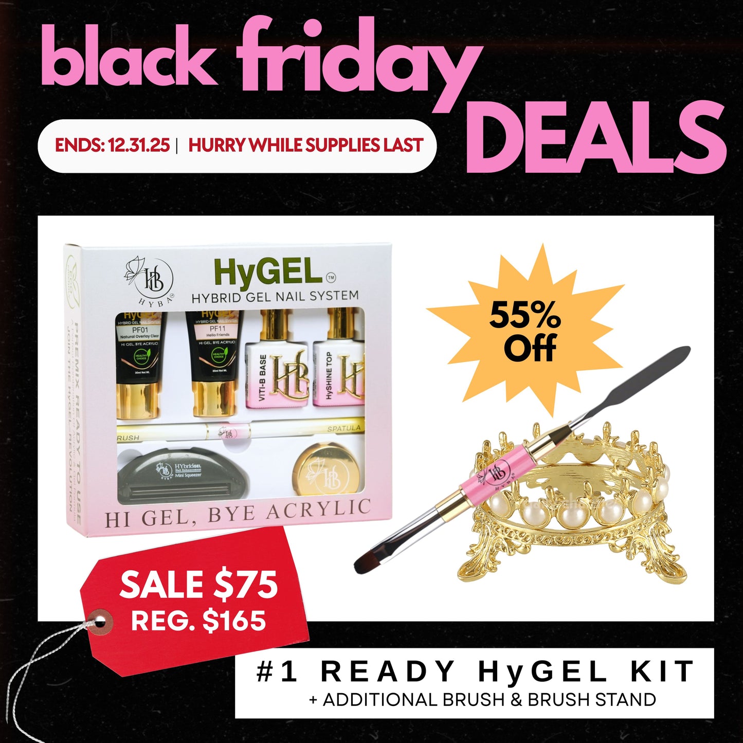 BLACK FRIDAY SALE - #1 READY HyGEL® KIT 55% OFF