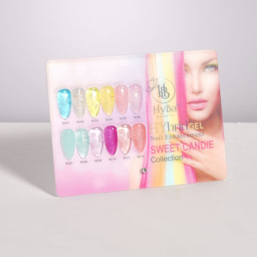 9 SWEET CANDIE Collection - Hybrid HyGEL™ Nail System - HYBA BEAUTY