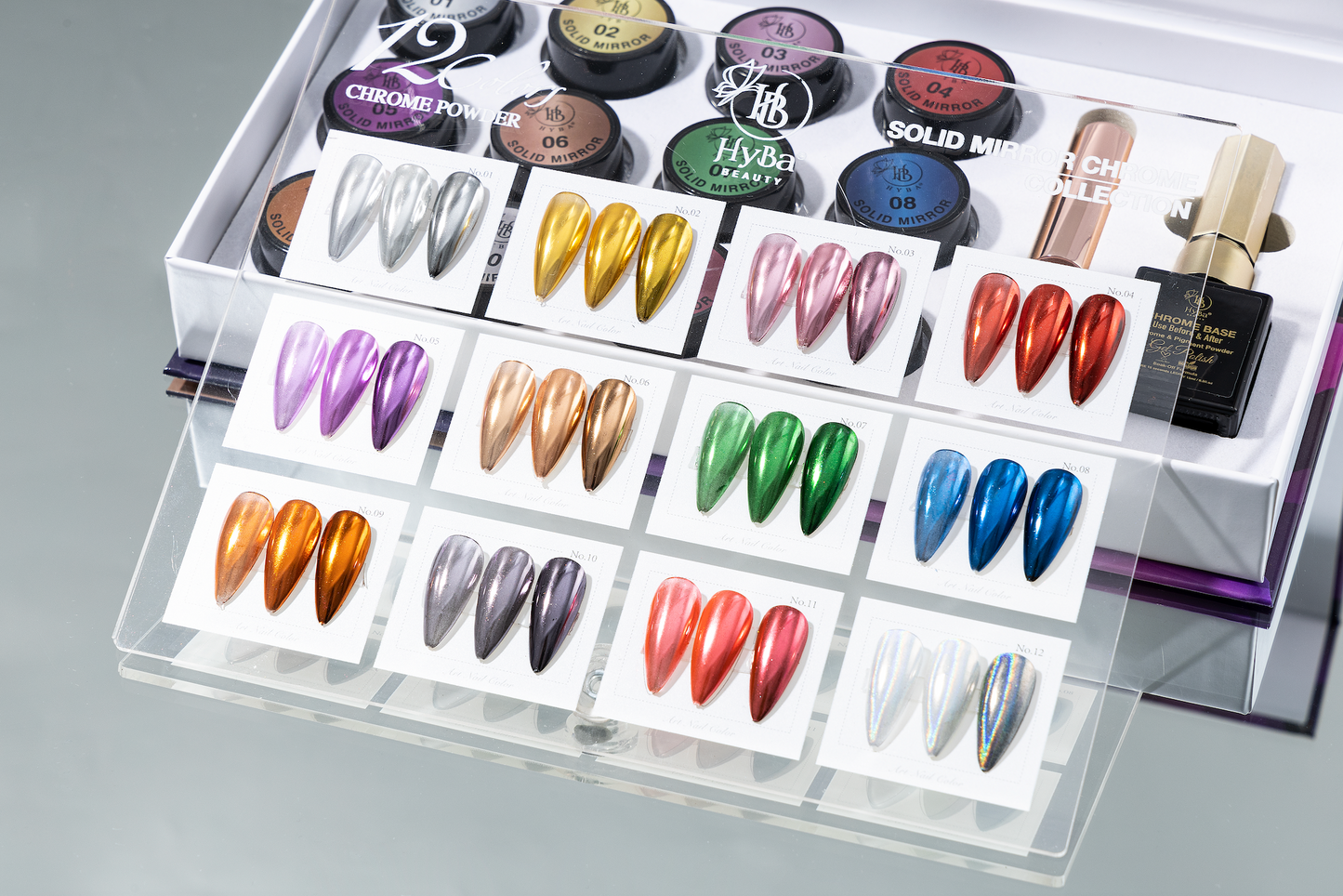 SOLID MIRROR CHROME Pigment Collection 1