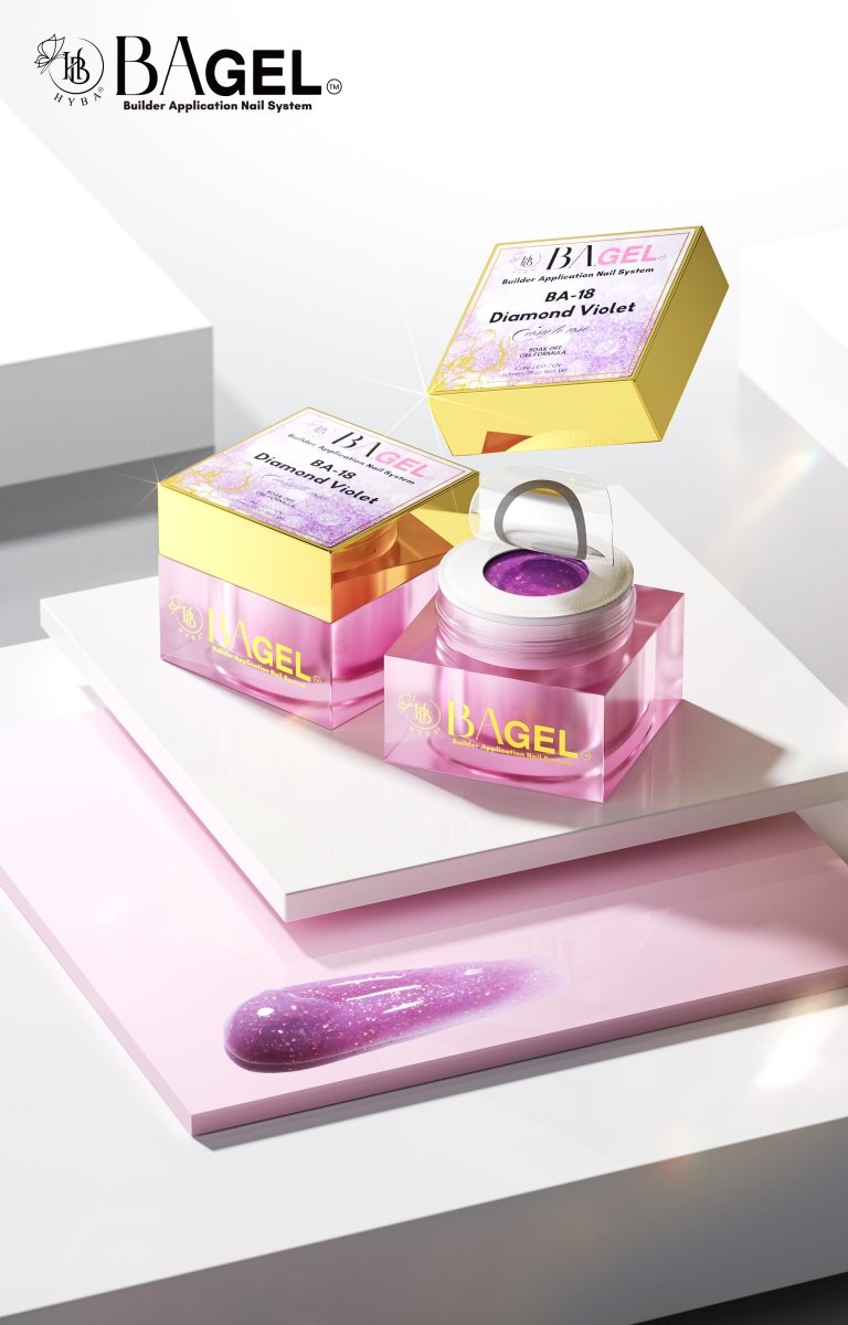 Builder Gel Application Nail System - BA.GEL - HYBA BEAUTY