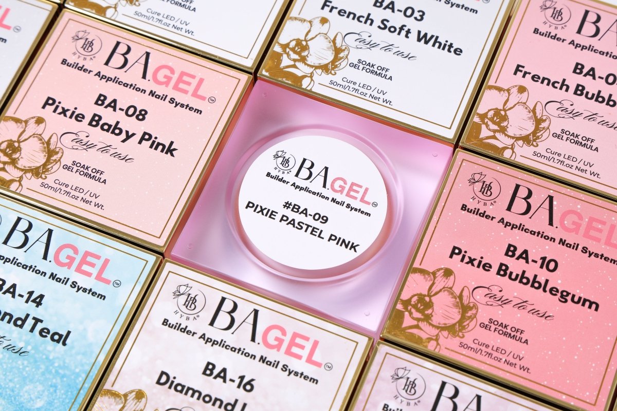 Builder Gel Application Nail System - BA.GEL - HYBA BEAUTY