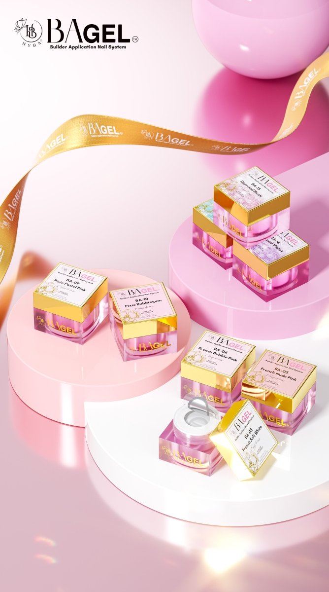 Builder Gel Application Nail System - BA.GEL - HYBA BEAUTY
