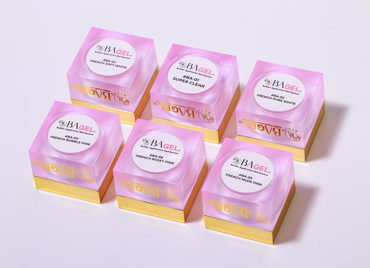 Builder Gel - BA.GEL FRENCH Starter Kit - HYBA BEAUTY