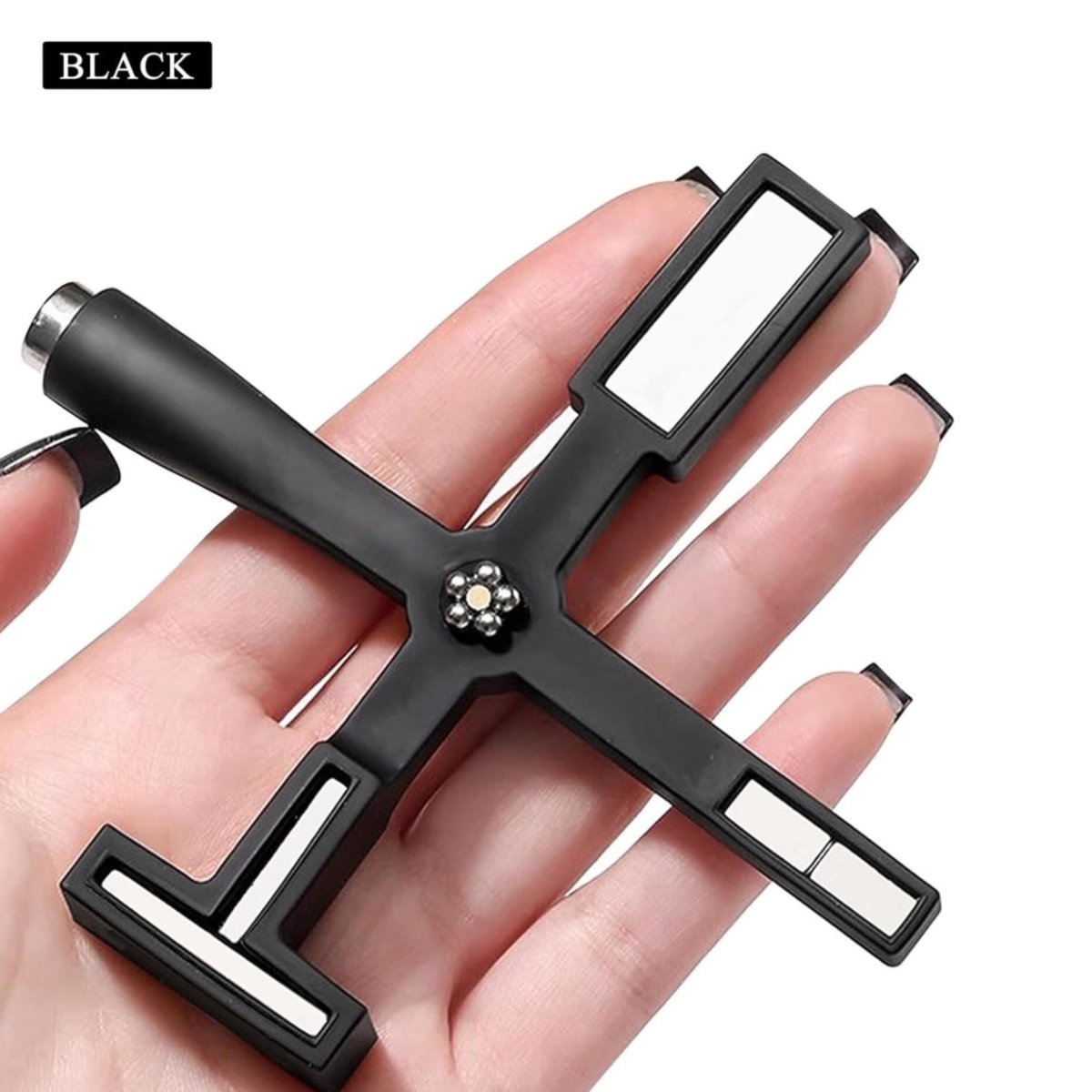 Cat Eye 5 - in - 1 Magnet for Gel Polish - Black - HYBA BEAUTY