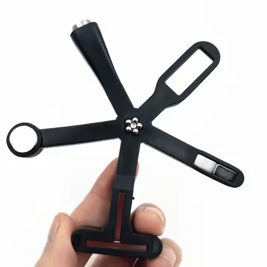 Cat Eye 6 - in - 1 Magnet for Gel Polish - Black - HYBA BEAUTY