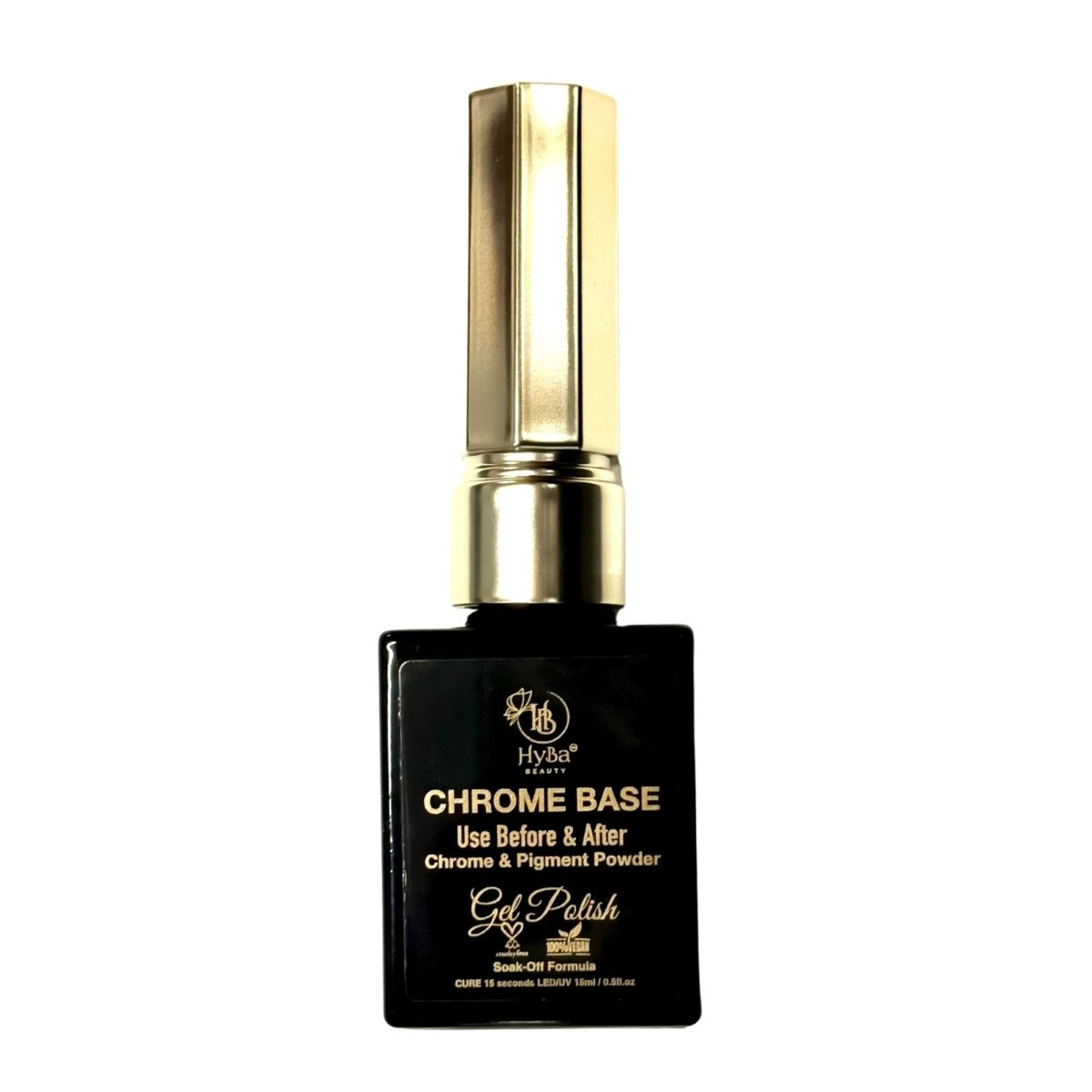 CHROME BASE Gel Polish - 15 ml - HYBA BEAUTY