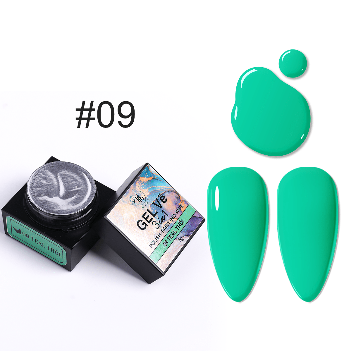 GEL Vẽ Prime Collection Artist Gel / 12pcs set (5g each) - HYBA BEAUTY