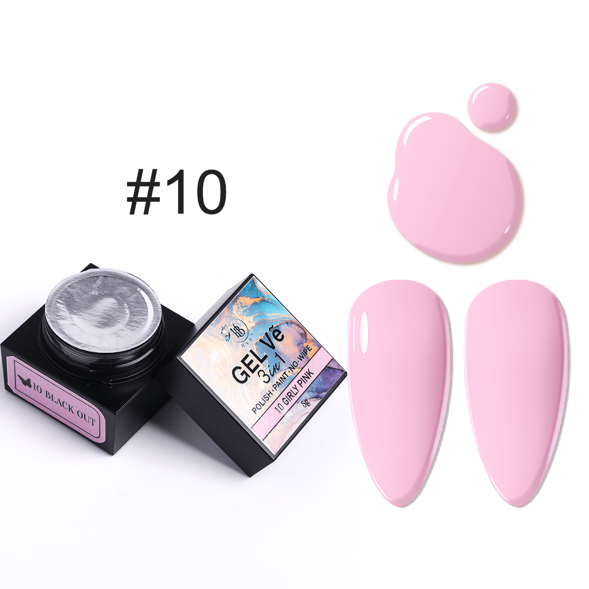 GEL Vẽ Prime Collection Artist Gel / 12pcs set (5g each) - HYBA BEAUTY