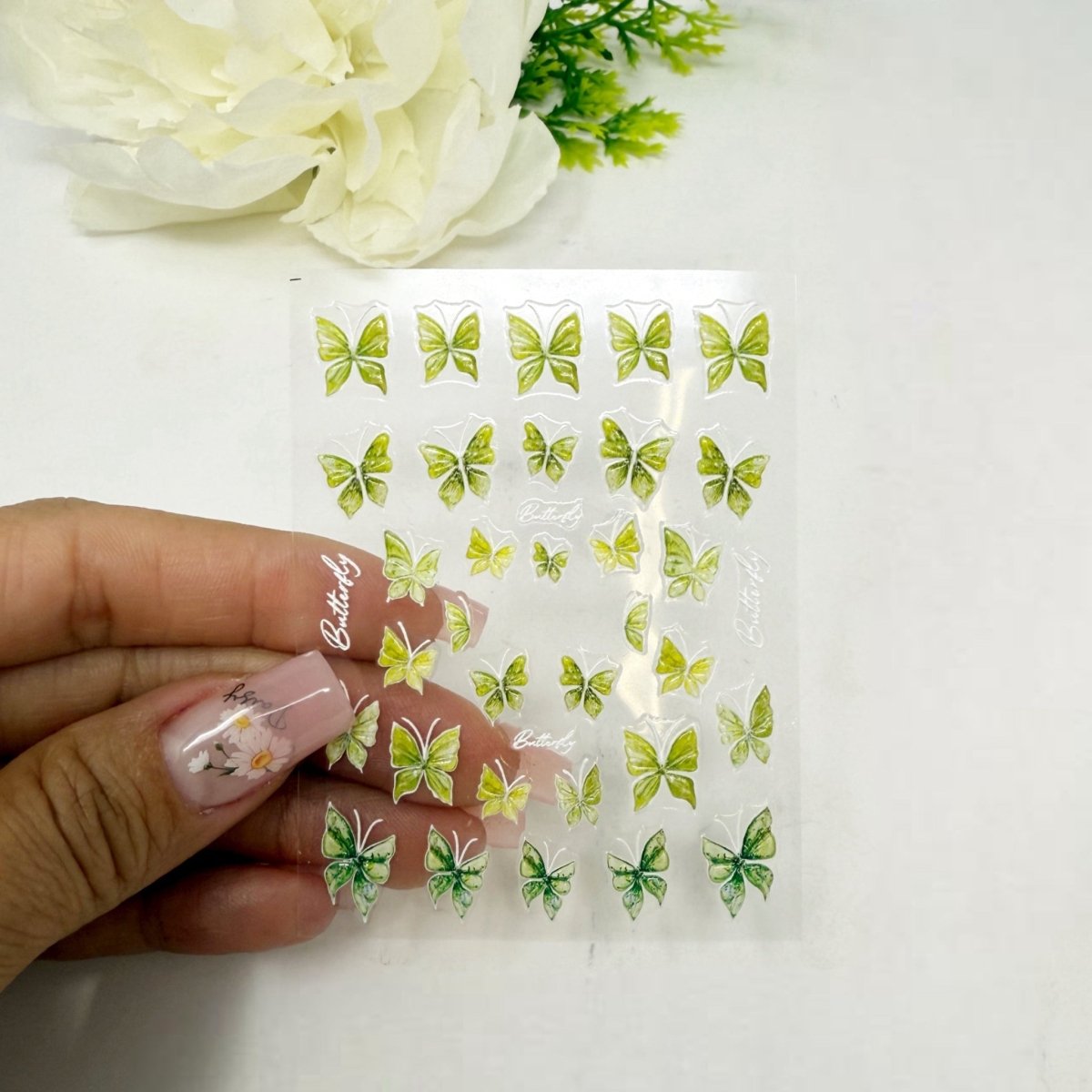 HB Decal 5D - 01 (6 pcs Set) - HYBA BEAUTY