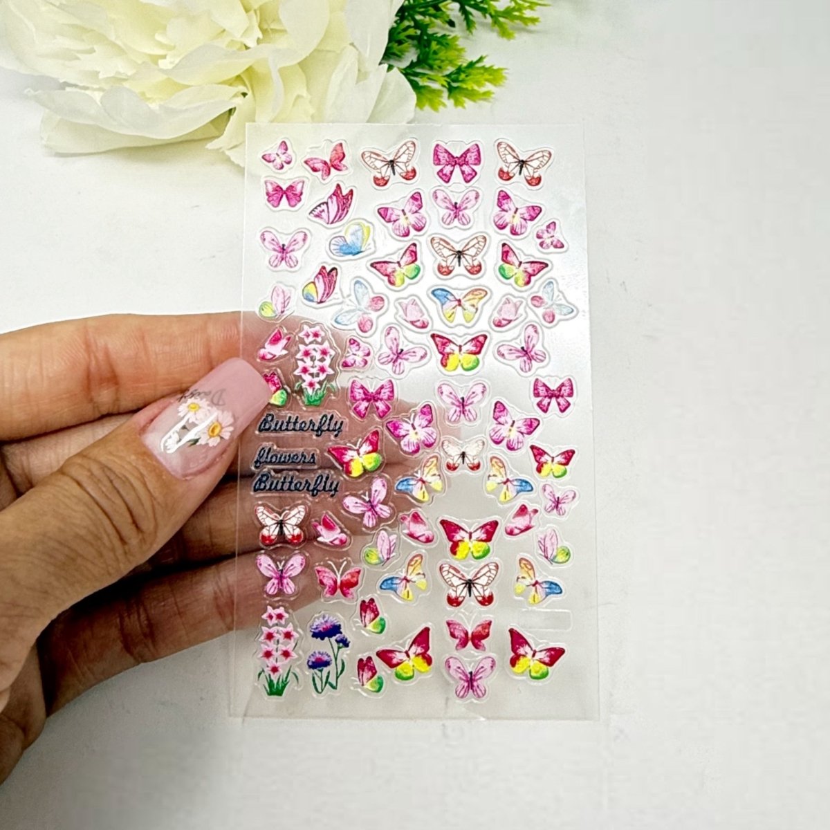 HB Decal 5D - 01 (6 pcs Set) - HYBA BEAUTY