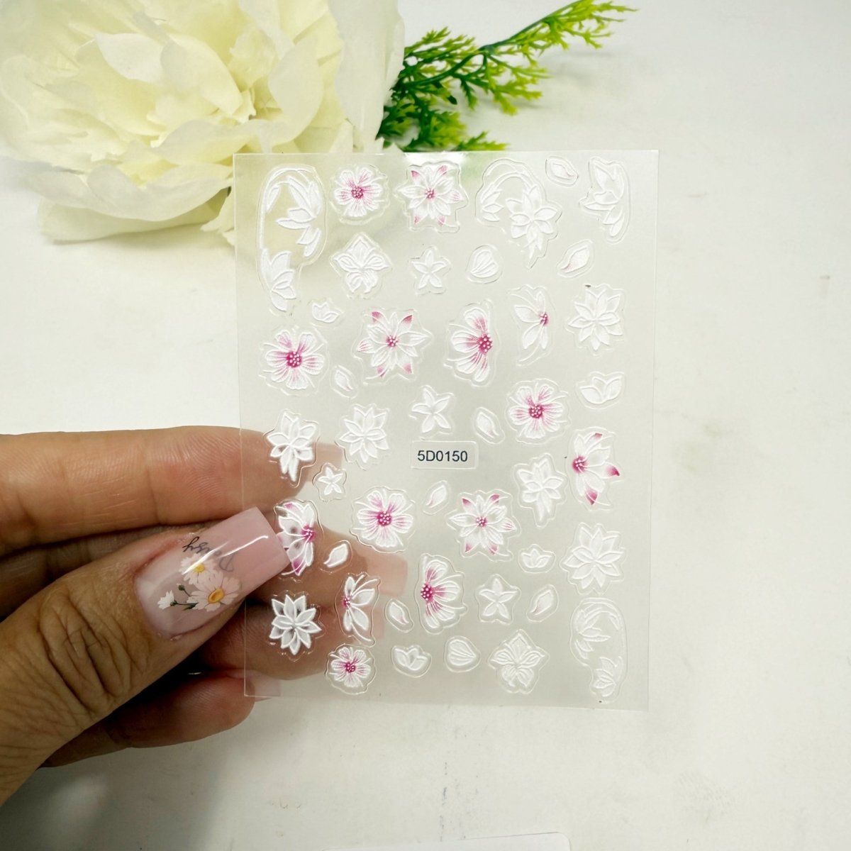 HB Decal 5D - 01 (6 pcs Set) - HYBA BEAUTY