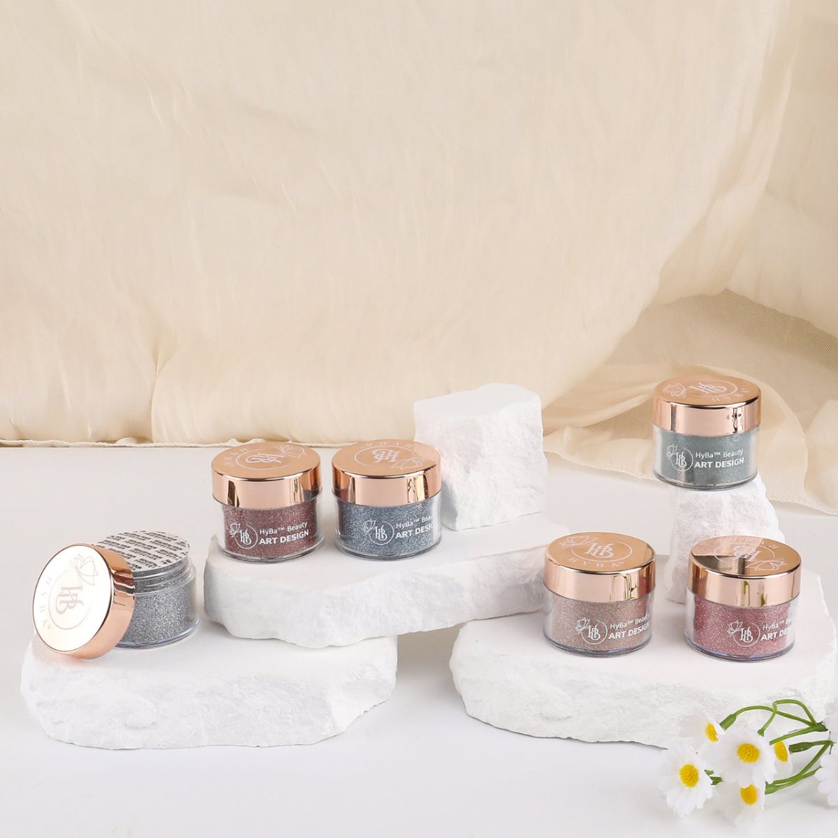 HOLOGRAPHIC - FAIRY DUST GLITTERS - HYBA BEAUTY