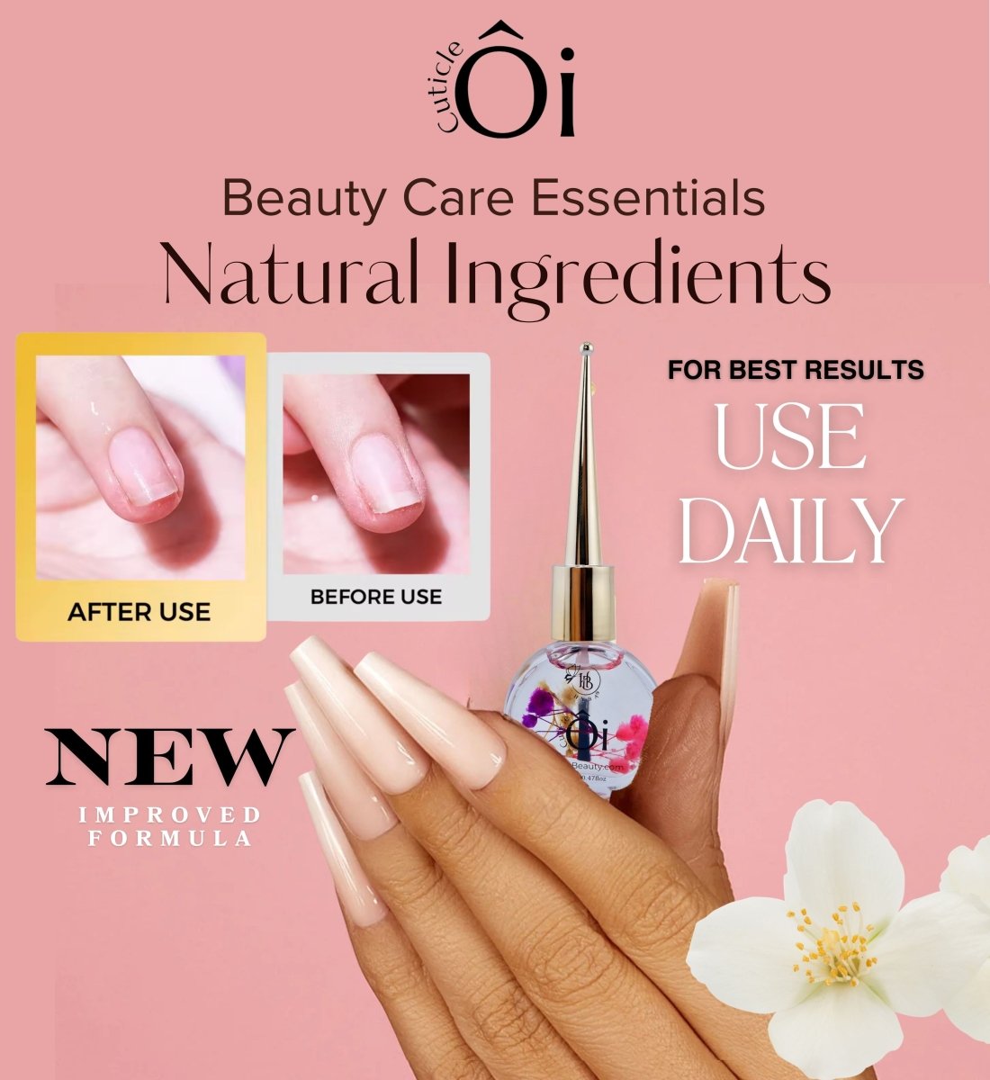 HyBa Beauty Ôi - Essential Cuticle Oils, Moisturizes - 12 Scents - HYBA BEAUTY