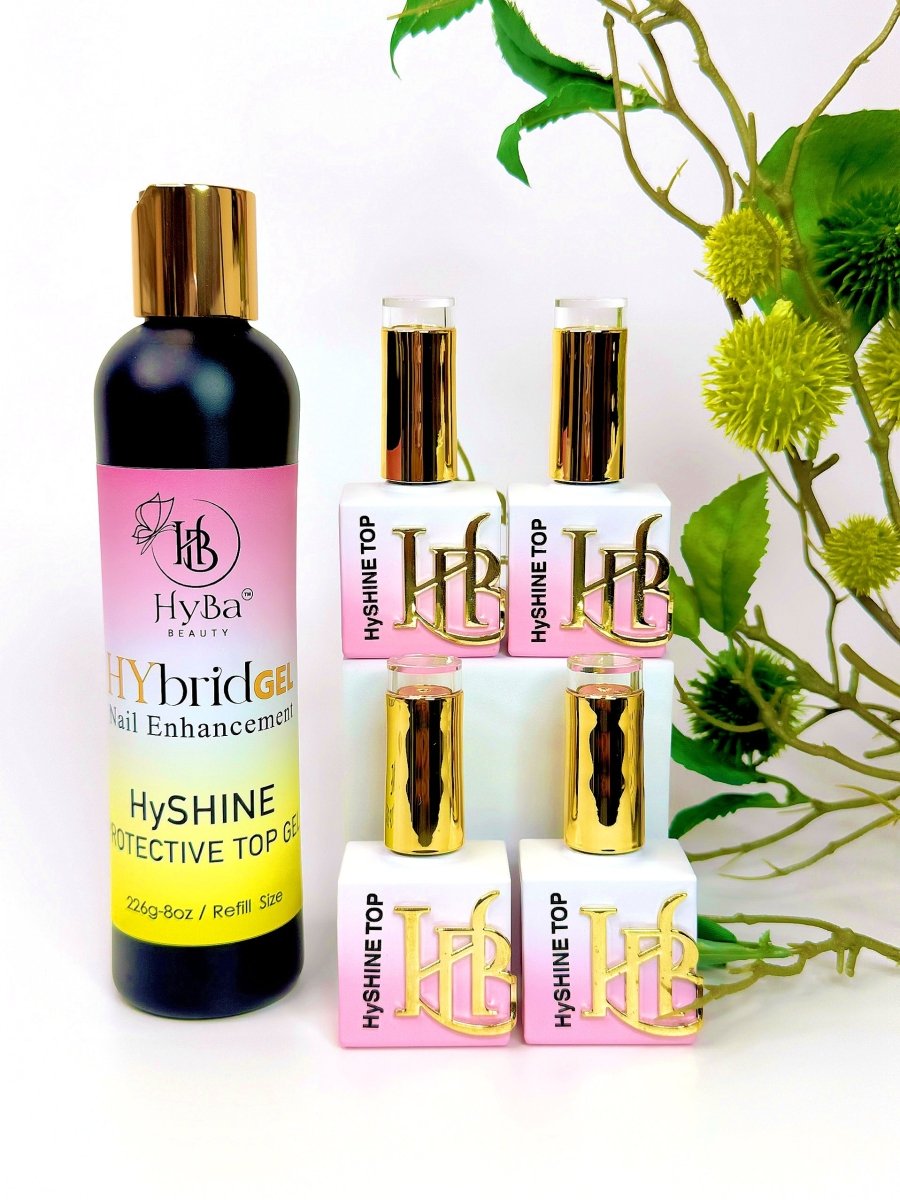 HYBRID HyShine Top Gel - REFILL KIT - HYBA BEAUTY