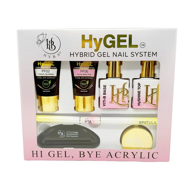 HYGEL HYBRID GEL NAIL SYSTEM - READY Kit 2 - HYBA BEAUTY