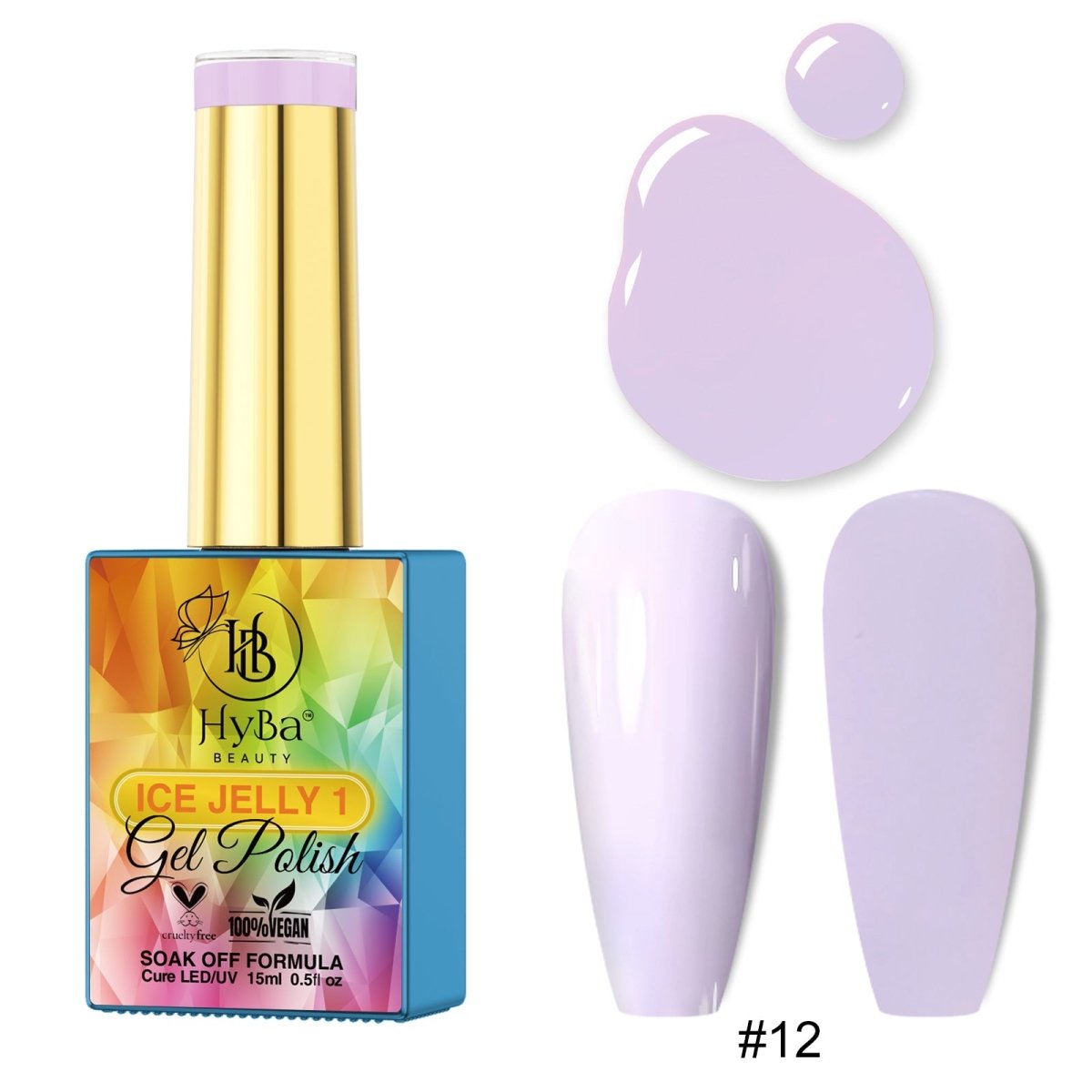 ICE JELLY Gel Collection 1 - Pink Shades - HYBA BEAUTY