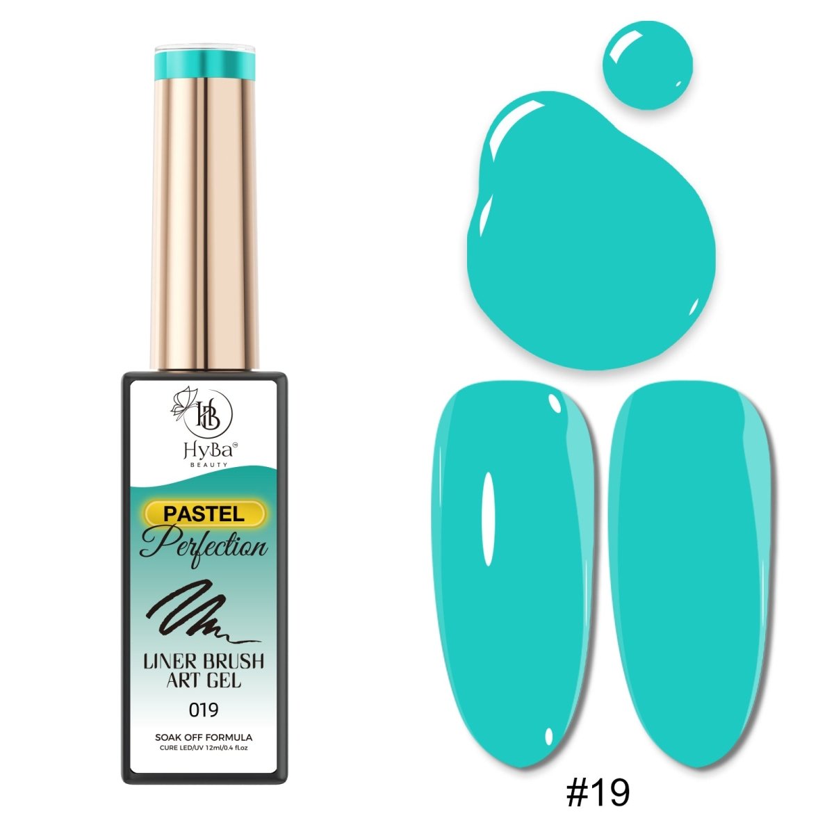 PASTEL Gel Liner Set - 24 colors - HYBA BEAUTY