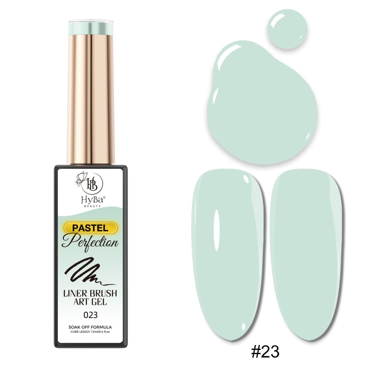 PASTEL Gel Liner Set - 24 colors - HYBA BEAUTY