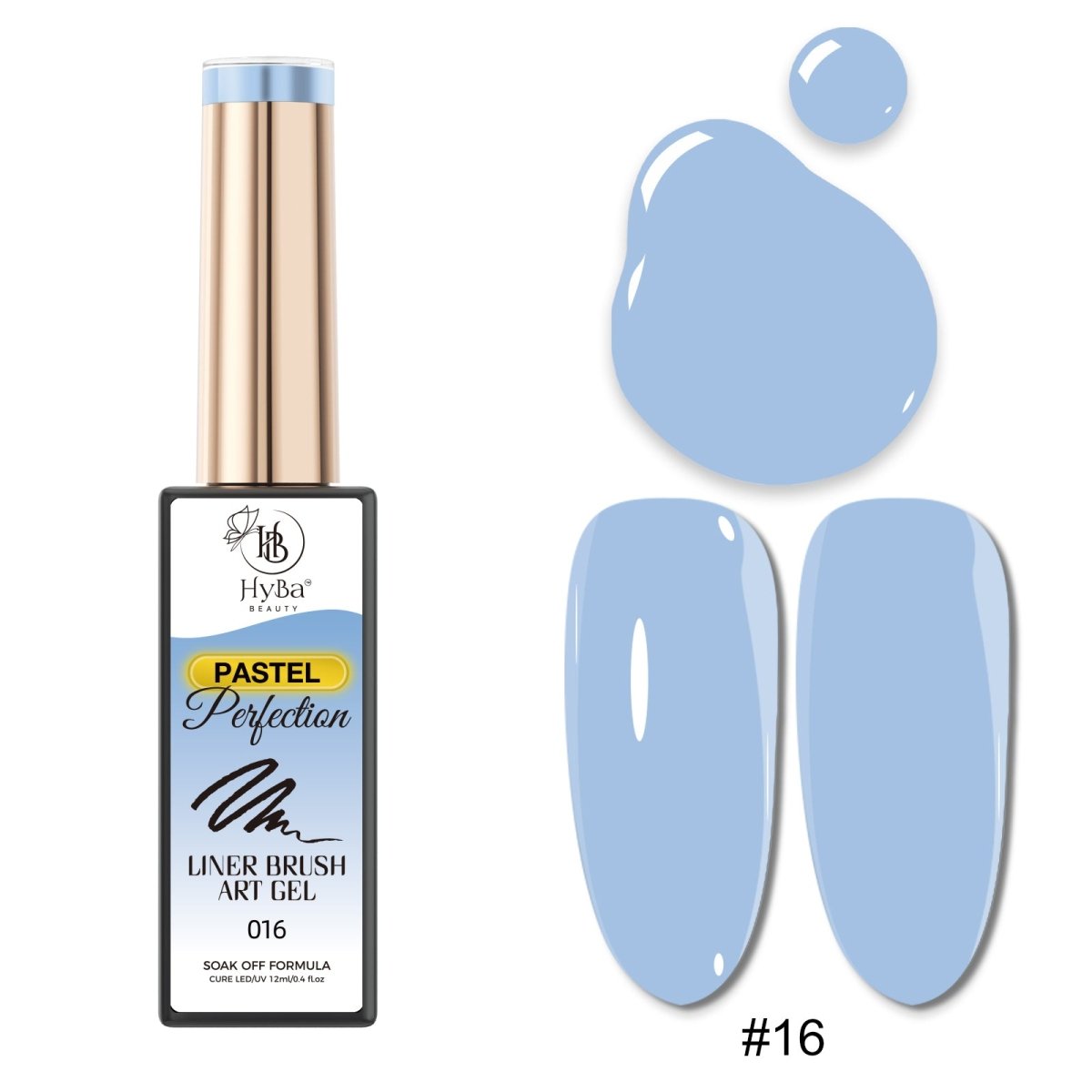 PASTEL Gel Liner Set - 24 colors - HYBA BEAUTY