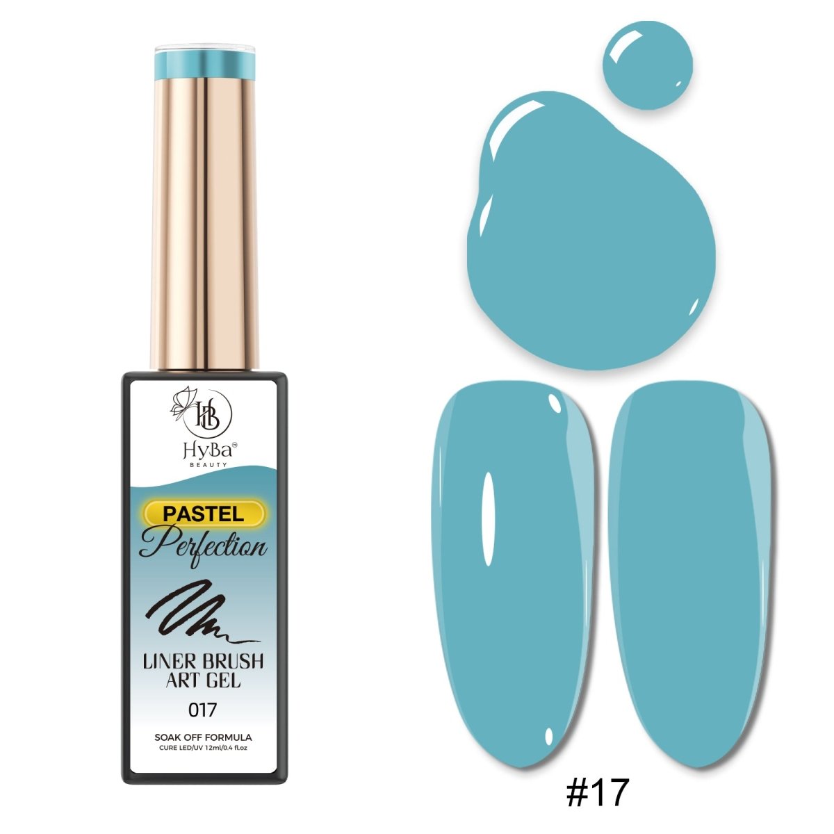 PASTEL Gel Liner Set - 24 colors - HYBA BEAUTY