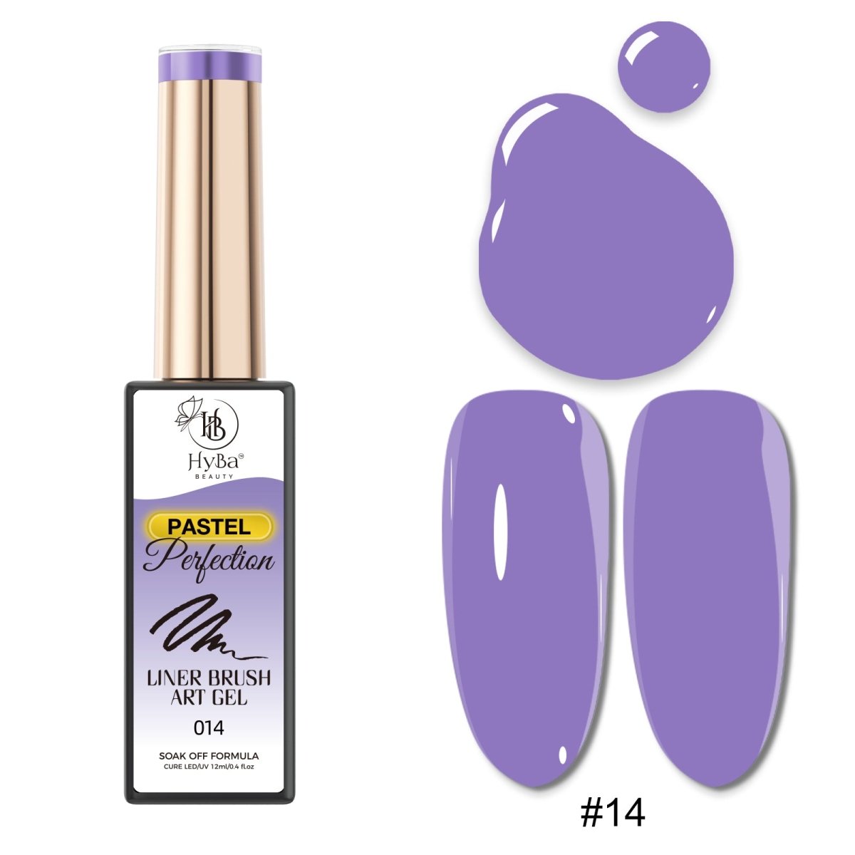 PASTEL Gel Liner Set - 24 colors - HYBA BEAUTY