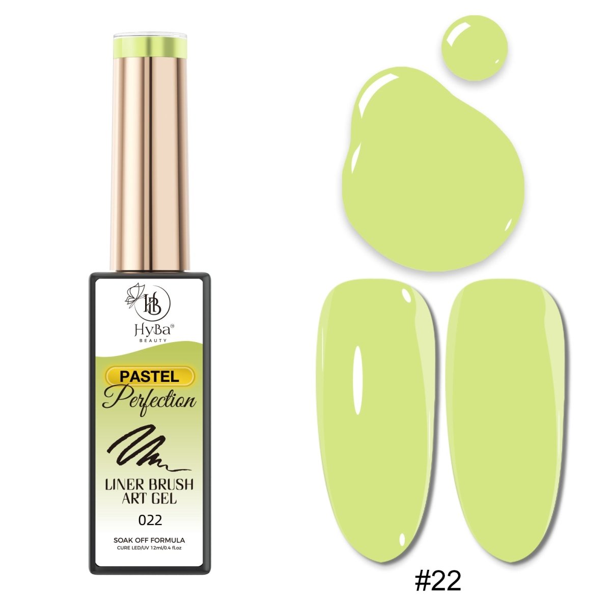 PASTEL Gel Liner Set - 24 colors - HYBA BEAUTY