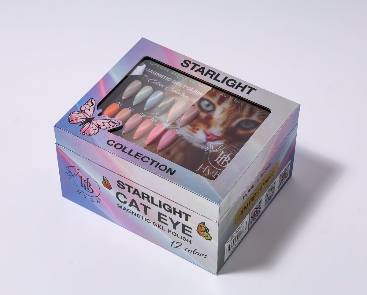 STARLIGHT Cat Eye Collection - Magnetic Gel Polish - HYBA BEAUTY