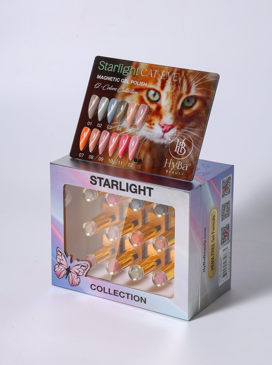 STARLIGHT Cat Eye Collection - Magnetic Gel Polish - HYBA BEAUTY