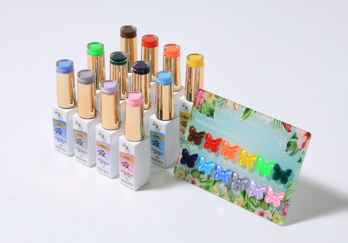 SUMMER Gel Liner Box Set / 12 colors - HYBA BEAUTY