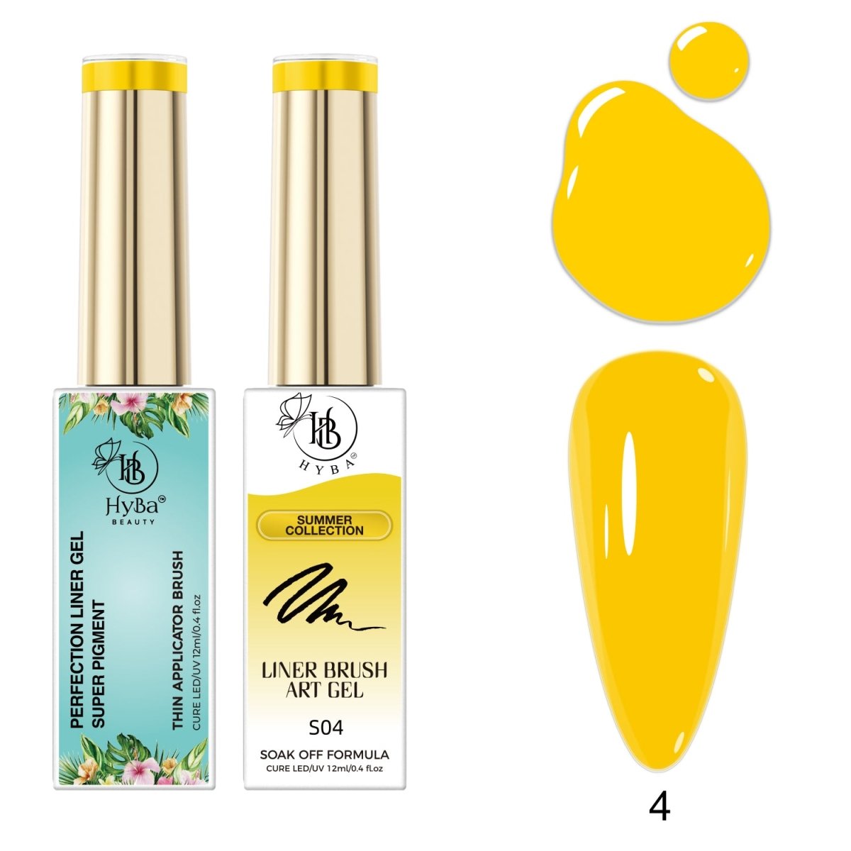 SUMMER Gel Liner Box Set / 12 colors - HYBA BEAUTY