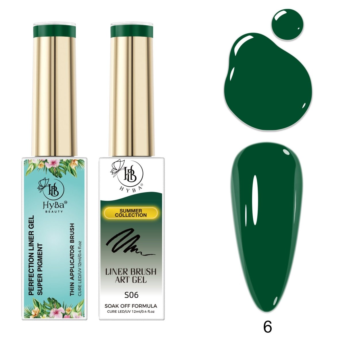 SUMMER Gel Liner Box Set / 12 colors - HYBA BEAUTY