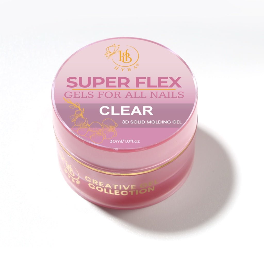 SUPER FLEX Molding Gel 30ml (Clear) - HYBA BEAUTY