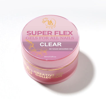 SUPER FLEX Molding Gel 30ml (Clear) - HYBA BEAUTY