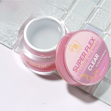 SUPER FLEX Molding Gel 30ml (Clear) - HYBA BEAUTY