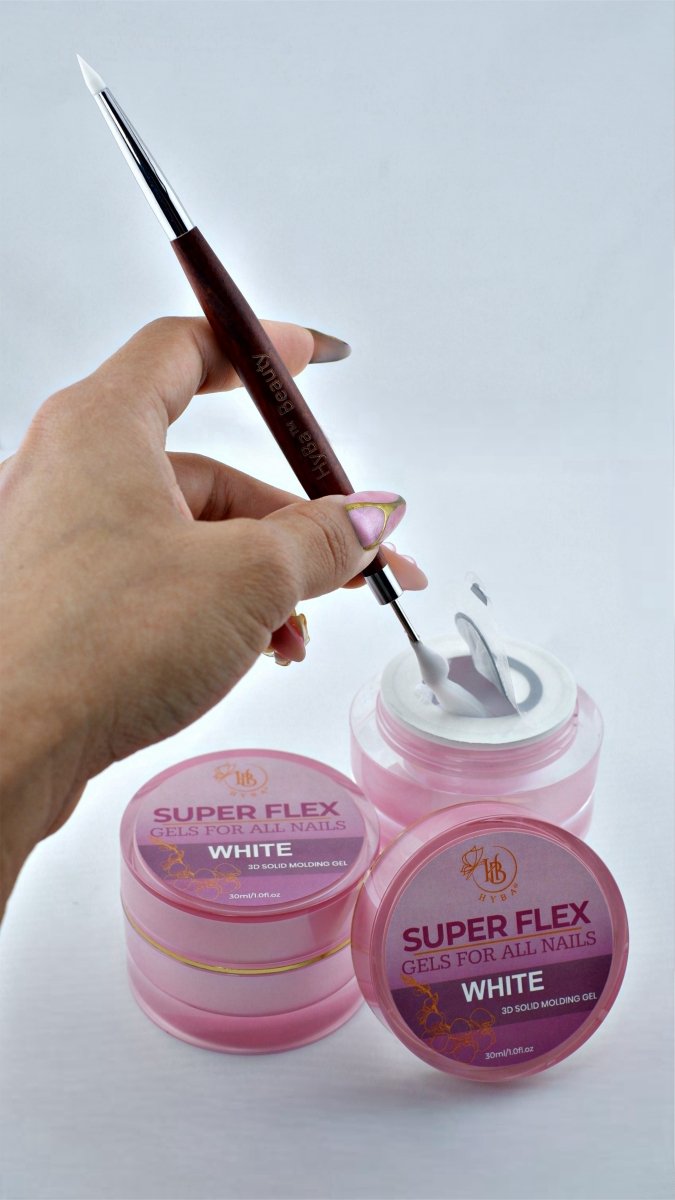 SUPER FLEX Molding Gel 30ml (White) - HYBA BEAUTY
