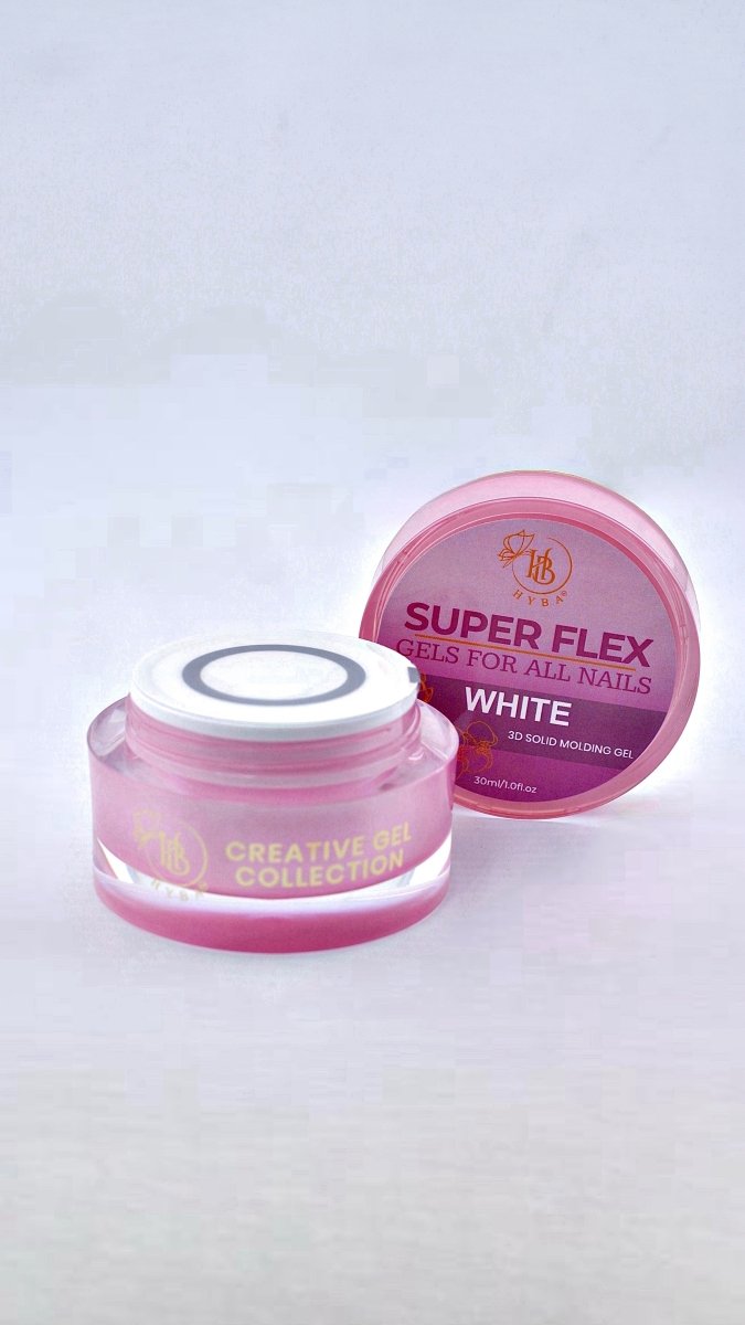 SUPER FLEX Molding Gel 30ml (White) - HYBA BEAUTY