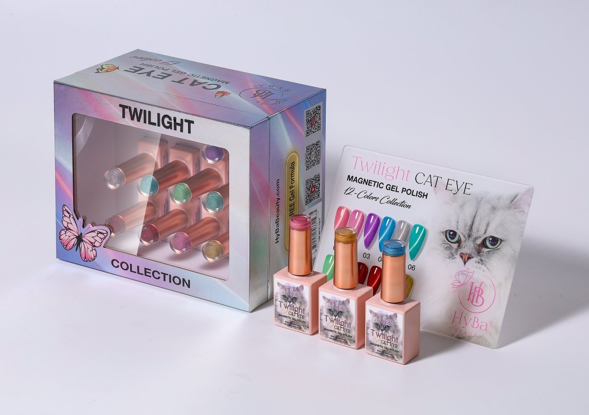 TWILIGHT Cat Eye Collection - Magnetic Gel Polish - HYBA BEAUTY