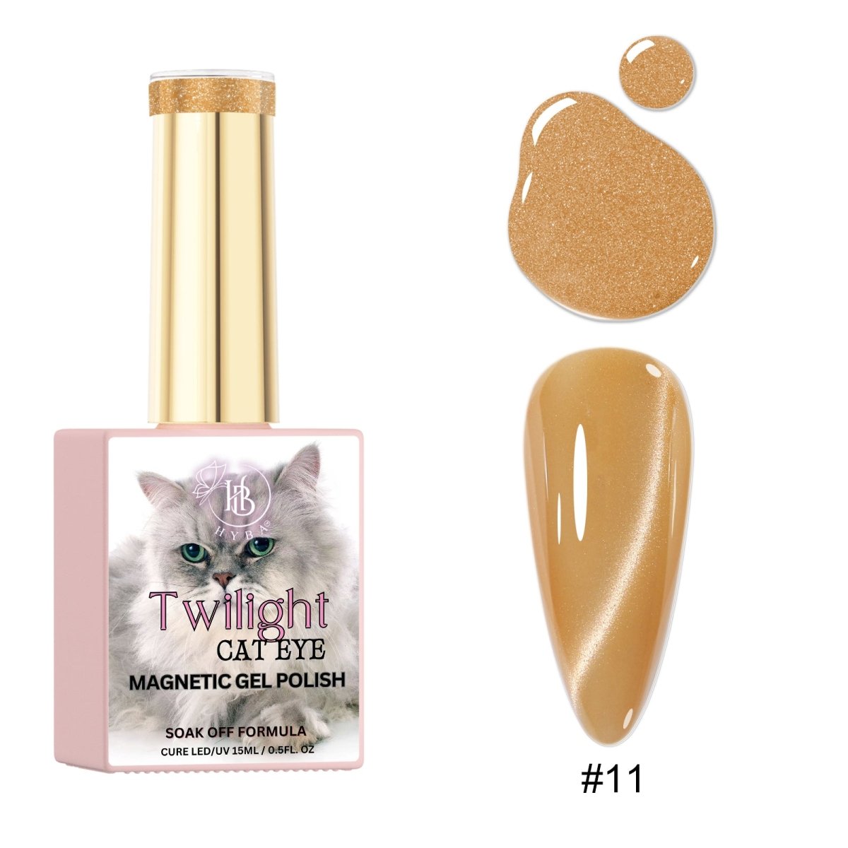 TWILIGHT Cat Eye Collection - Magnetic Gel Polish - HYBA BEAUTY