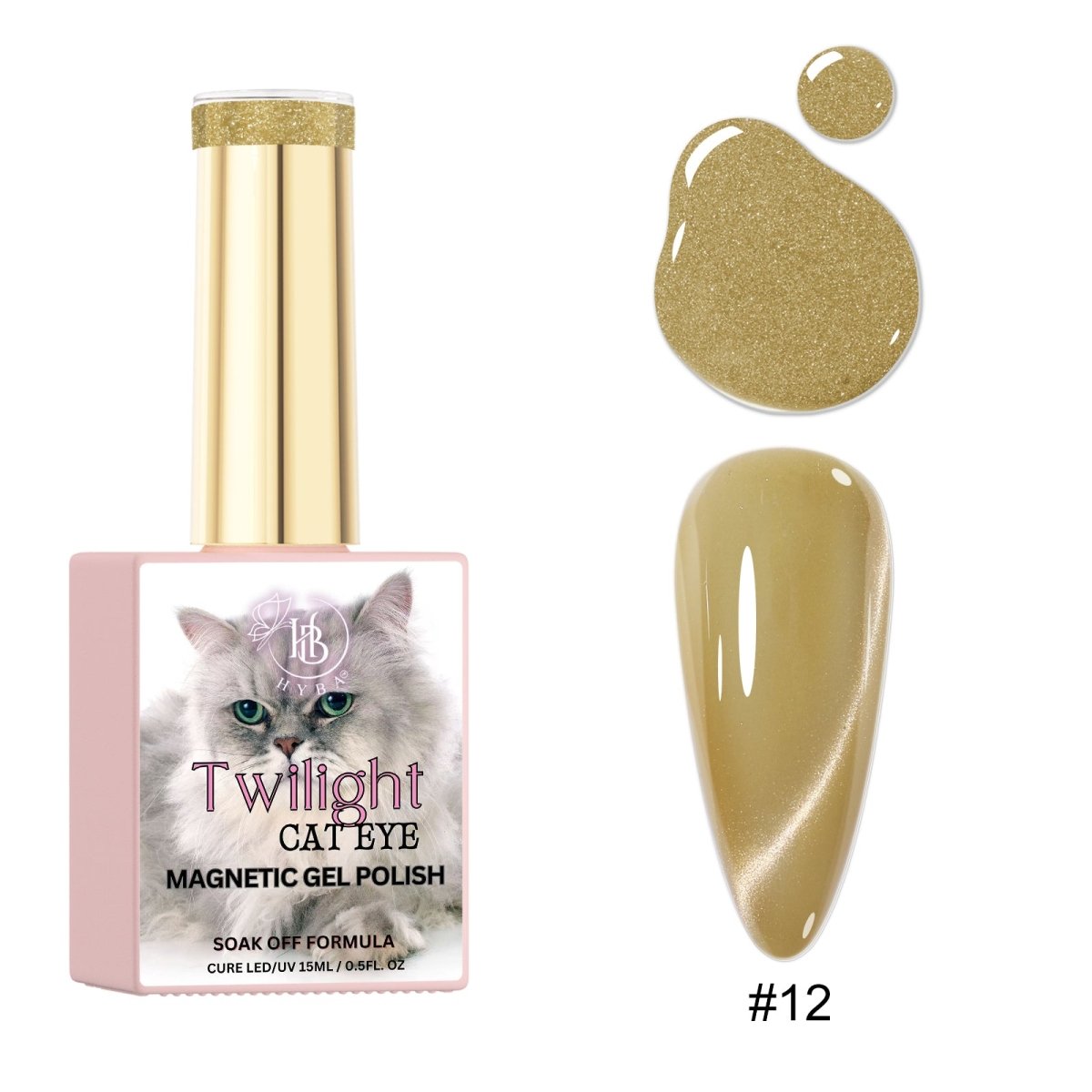 TWILIGHT Cat Eye Collection - Magnetic Gel Polish - HYBA BEAUTY