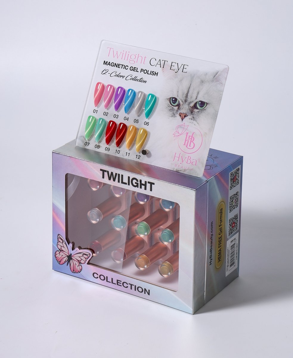 TWILIGHT Cat Eye Collection - Magnetic Gel Polish - HYBA BEAUTY