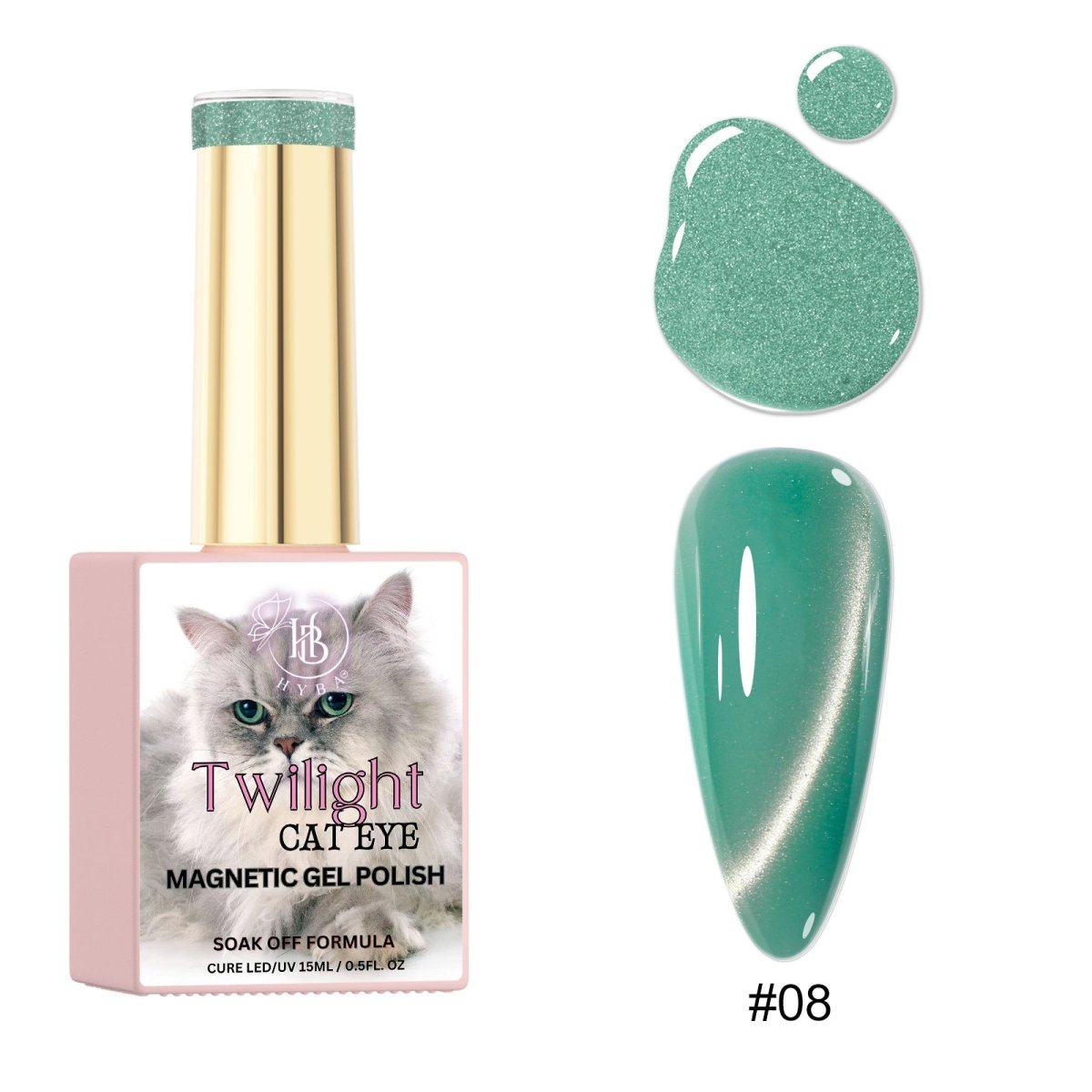 TWILIGHT Cat Eye Collection - Magnetic Gel Polish - HYBA BEAUTY