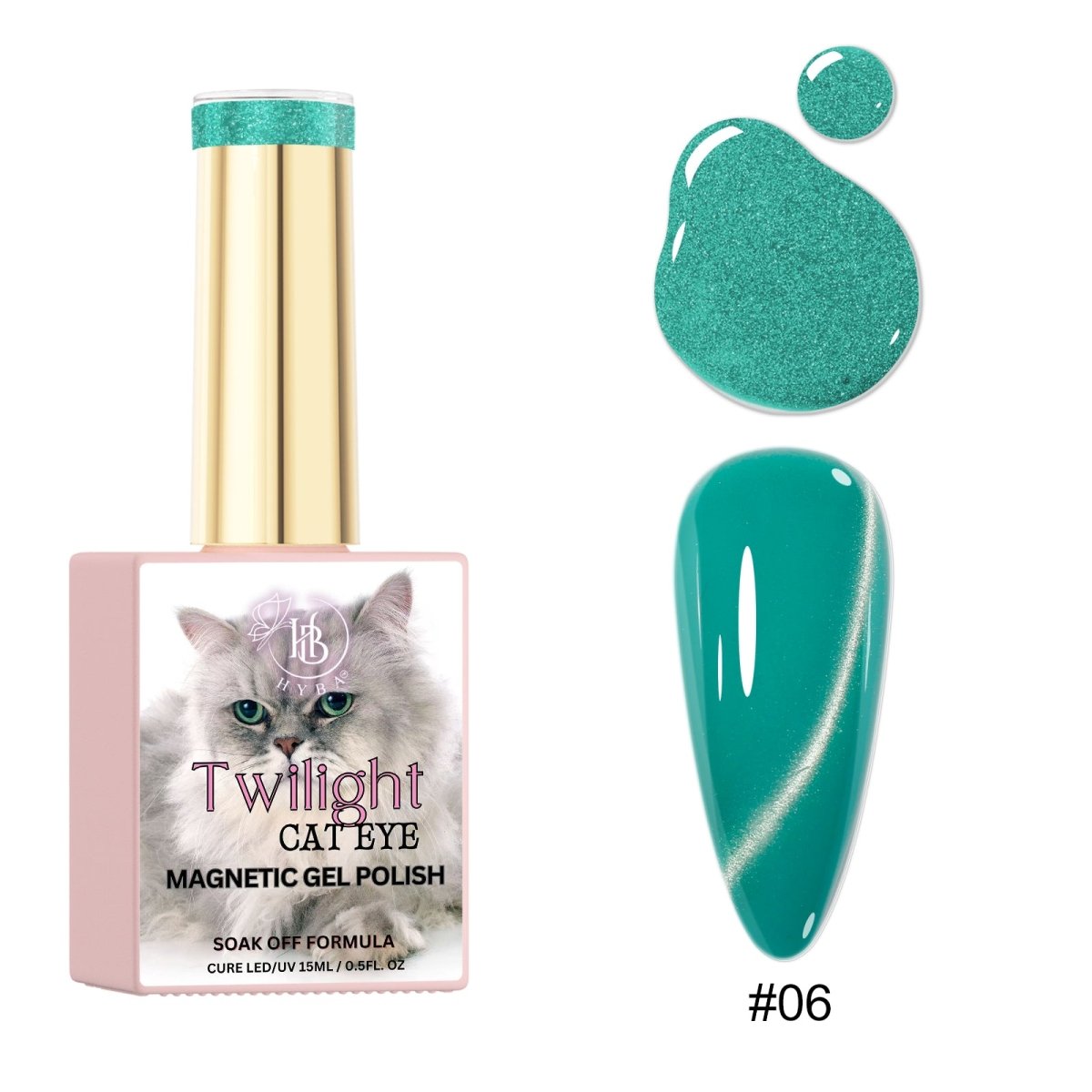 TWILIGHT Cat Eye Collection - Magnetic Gel Polish - HYBA BEAUTY