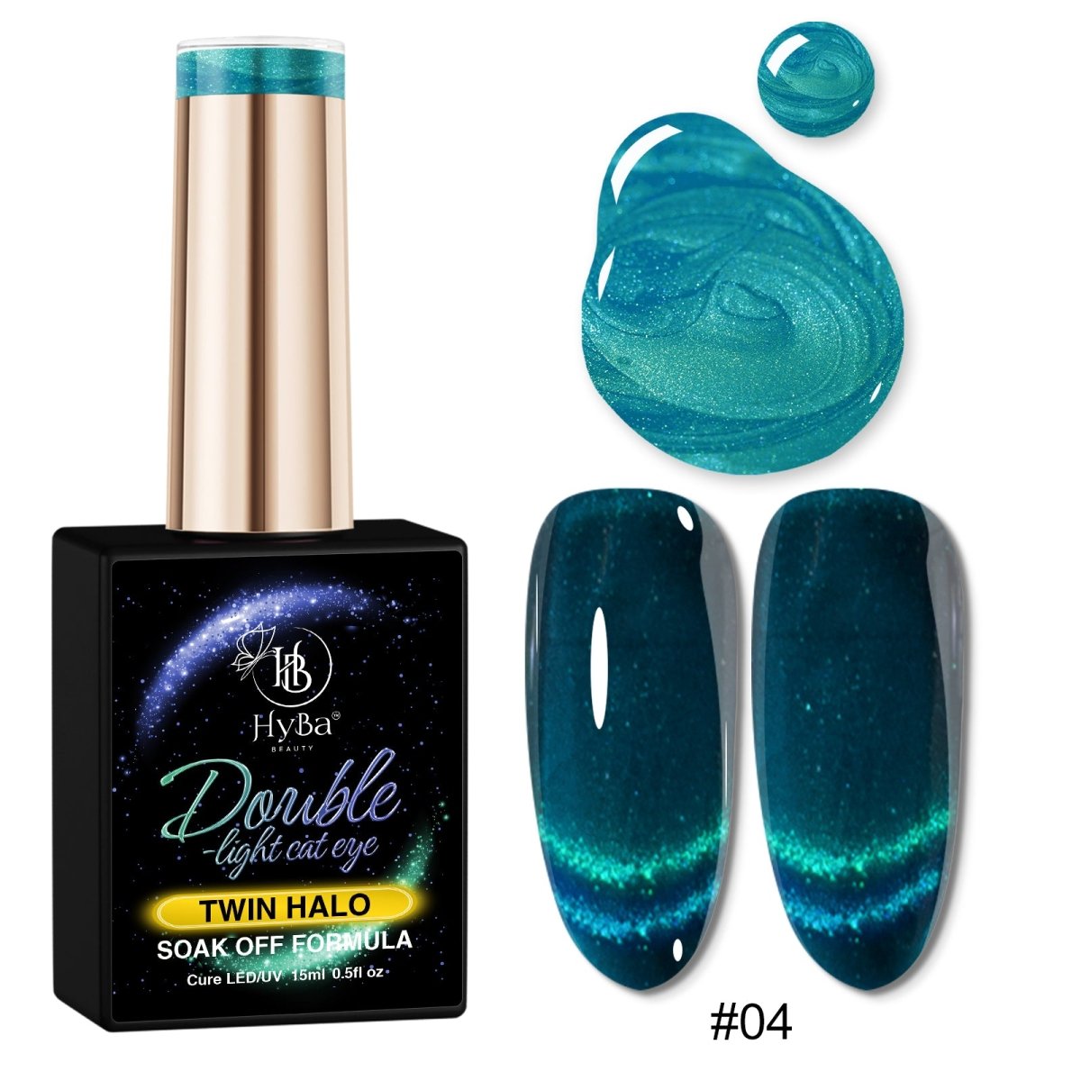 TWIN HALO Cat Eye Gel Collection - 10 Colors - HYBA BEAUTY