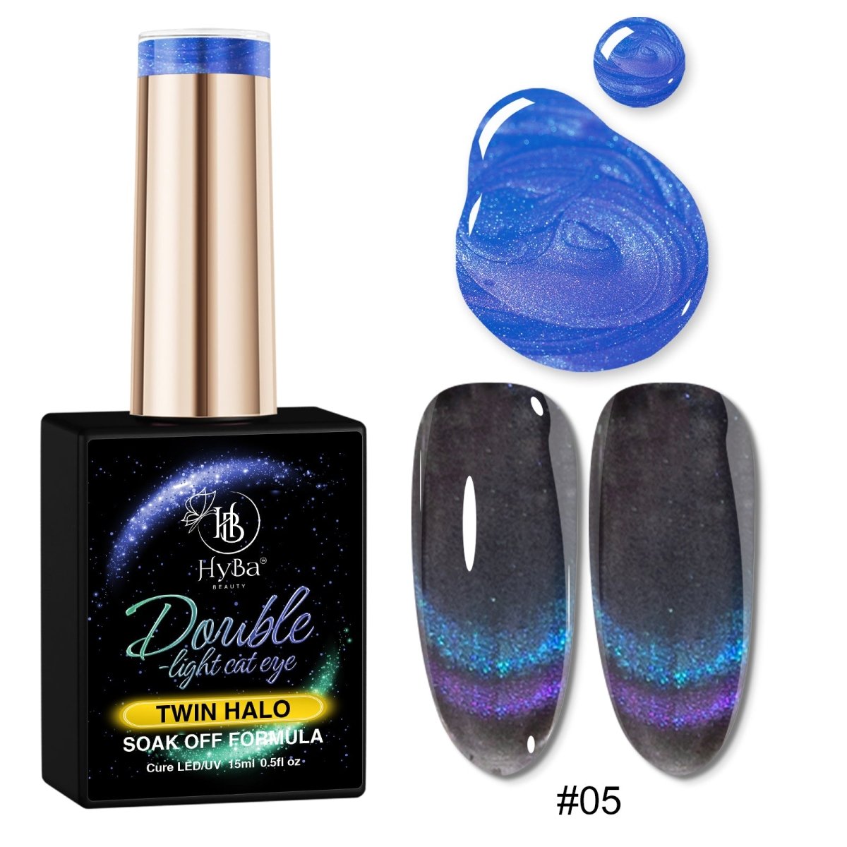 TWIN HALO Cat Eye Gel Collection - 10 Colors - HYBA BEAUTY