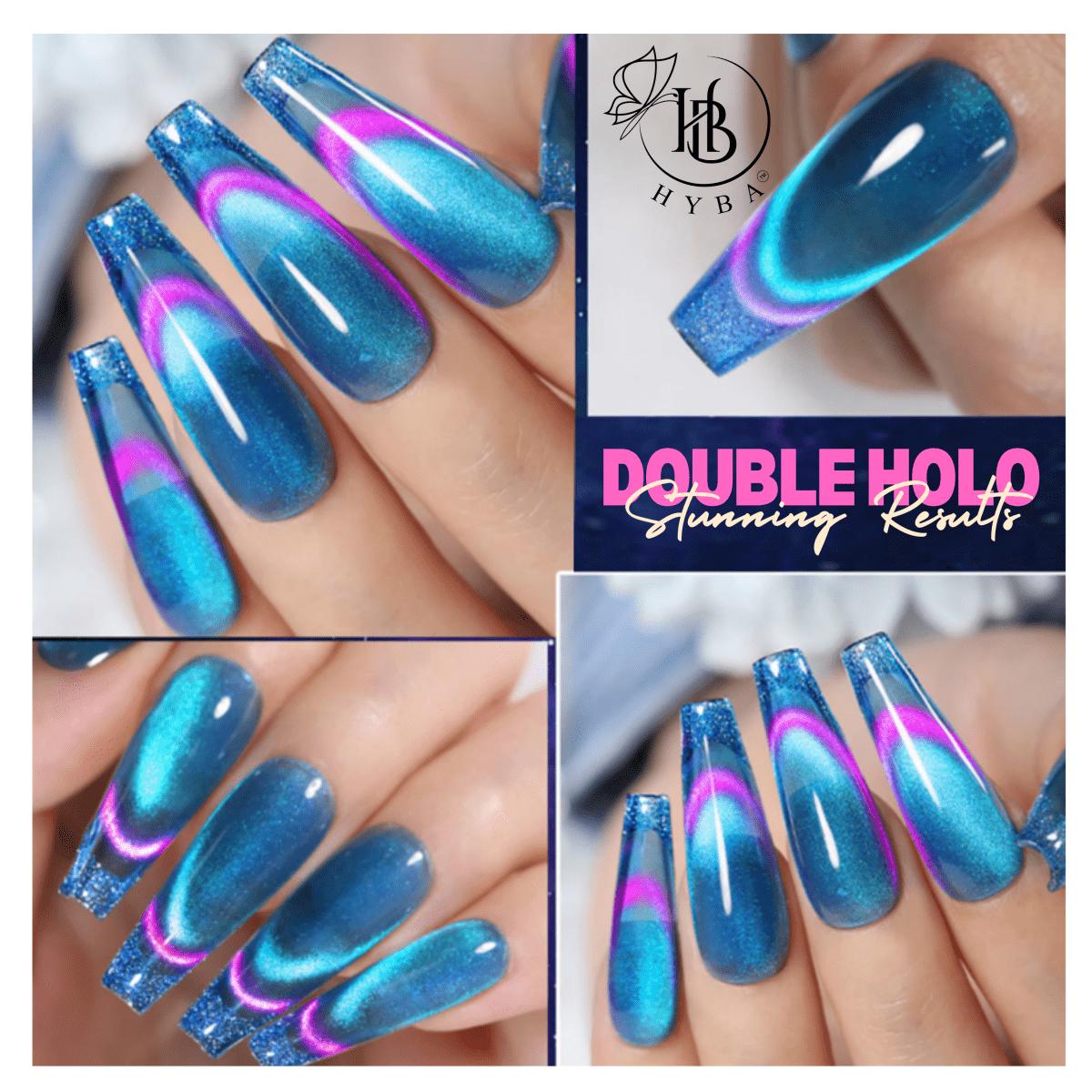 TWIN HALO Cat Eye Gel Collection - 10 Colors - HYBA BEAUTY