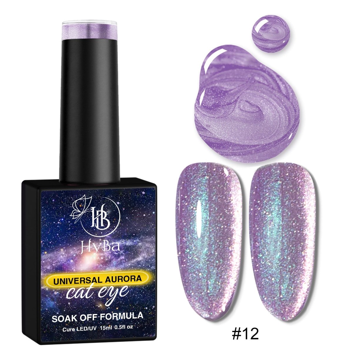 UNIVERSAL AURORA Cat Eye Collection - 12 colors - HYBA BEAUTY