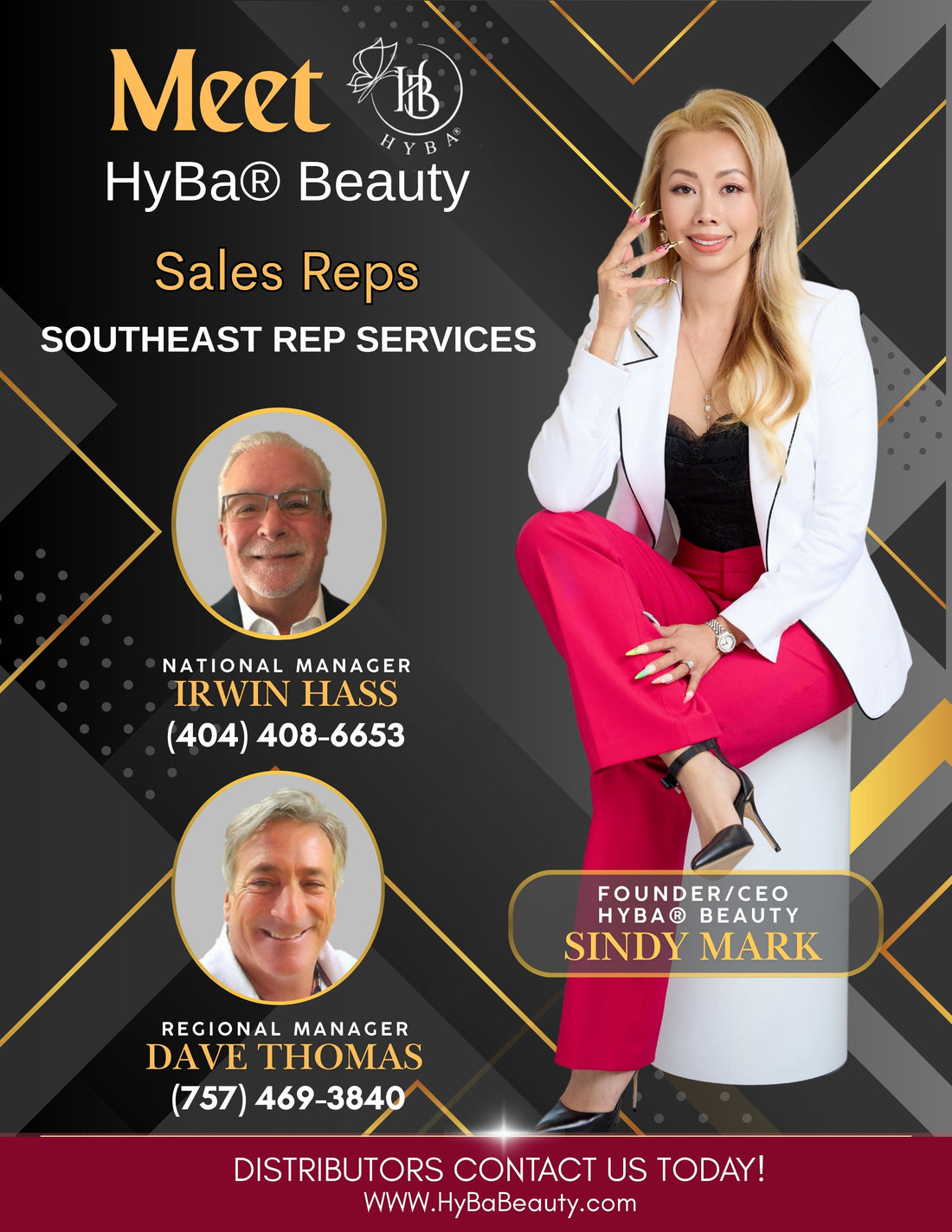 MEET HyBa™ Beauty SALES FORCE - HYBA BEAUTY
